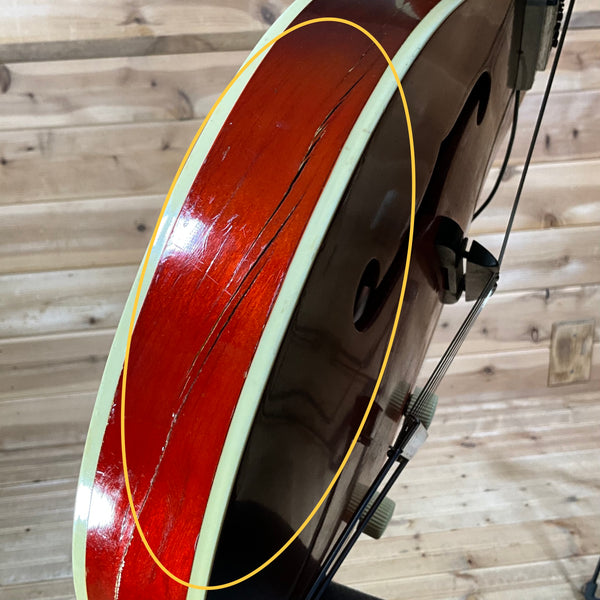 Harmony 1960's H53 Rocket Electric Guitar USED - Red Burst