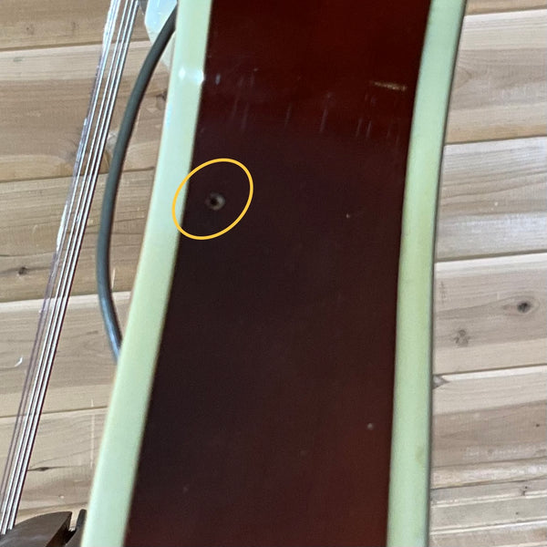 Harmony 1960's H53 Rocket Electric Guitar USED - Red Burst