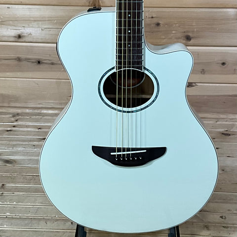 Yamaha APX600 Thinline Acoustic Guitar - Vintage White