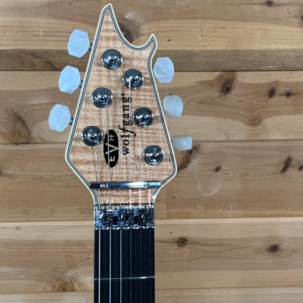 EVH Wolfgang USA 5A Flame Top Electric Guitar - Natural