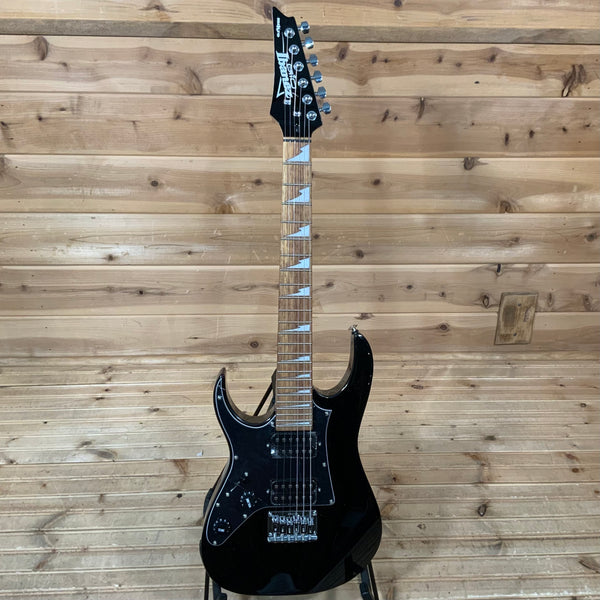 Ibanez GRGM21 Mikro 3/4 Left Handed Electric Guitar - Black Night