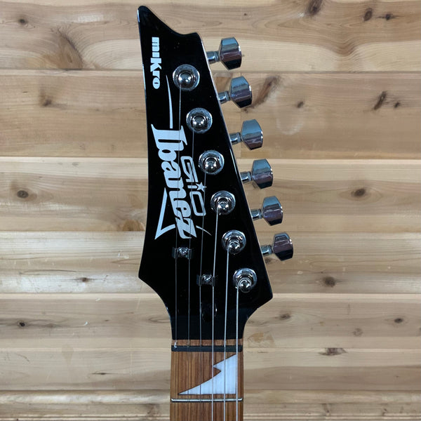 Ibanez GRGM21 Mikro 3/4 Left Handed Electric Guitar - Black Night