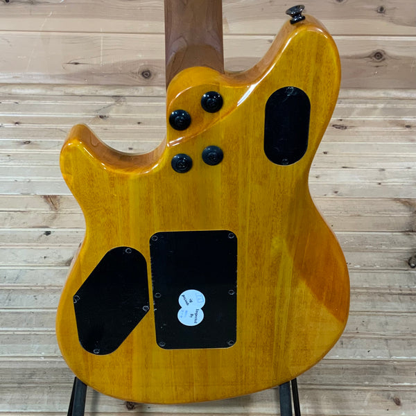 EVH Wolfgang Standard QM Electric Guitar - Transparent Amber