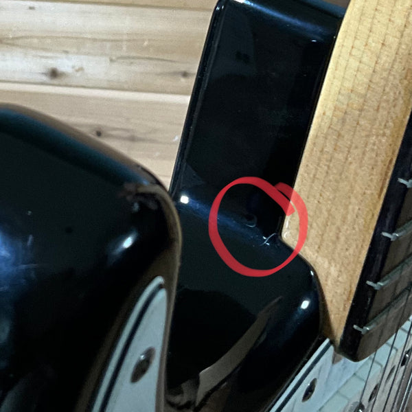 Fender MIJ 1984-87 Stratocaster Left Handed USED - Ebony