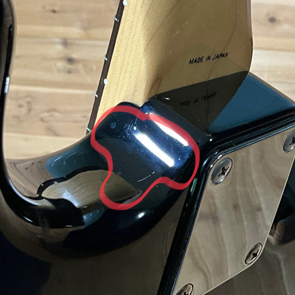 Fender MIJ 1984-87 Stratocaster Left Handed USED - Ebony