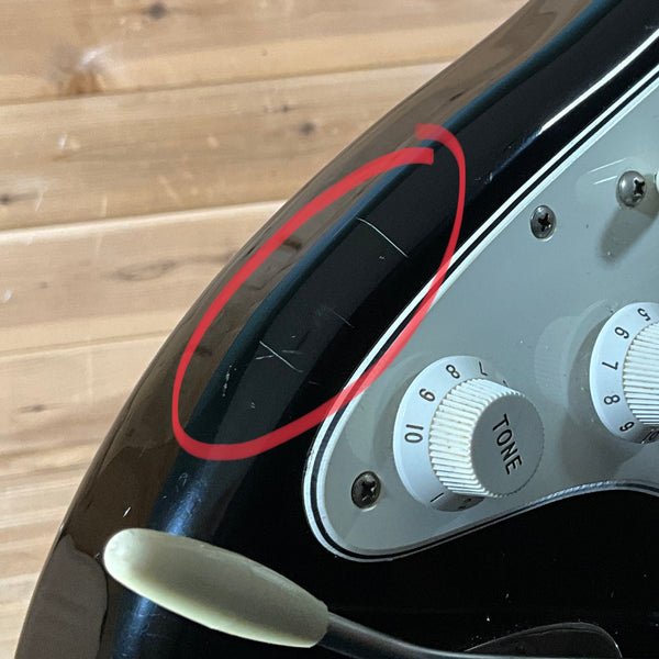 Fender MIJ 1984-87 Stratocaster Left Handed USED - Ebony