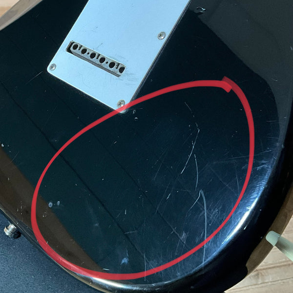 Fender MIJ 1984-87 Stratocaster Left Handed USED - Ebony