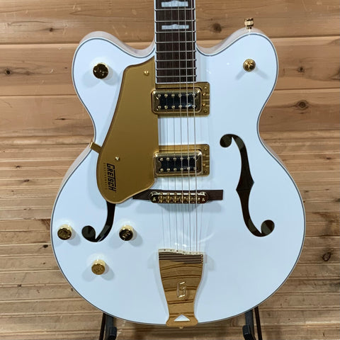 Gretsch G5422GLH Electromatic Classic Hollow Body Double-Cut Left Handed Electric Guitar - Snowcrest White