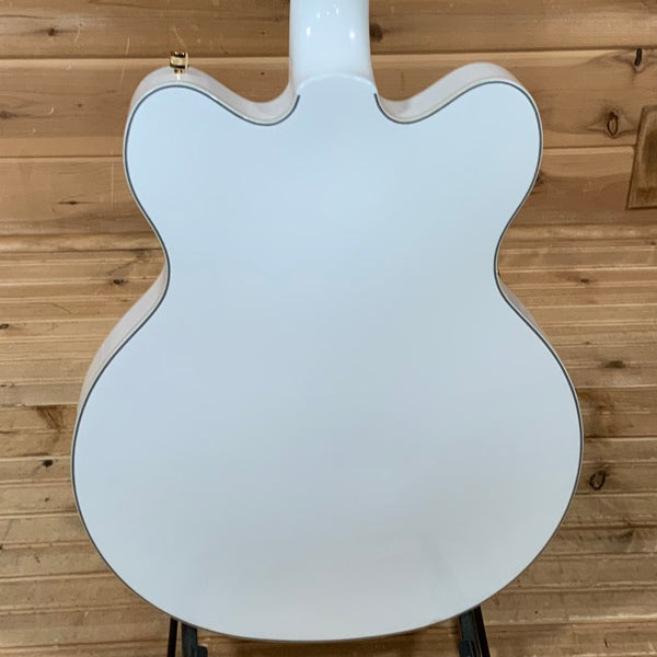 Gretsch G5422GLH Electromatic Classic Hollow Body Double-Cut Left Handed Electric Guitar - Snowcrest White