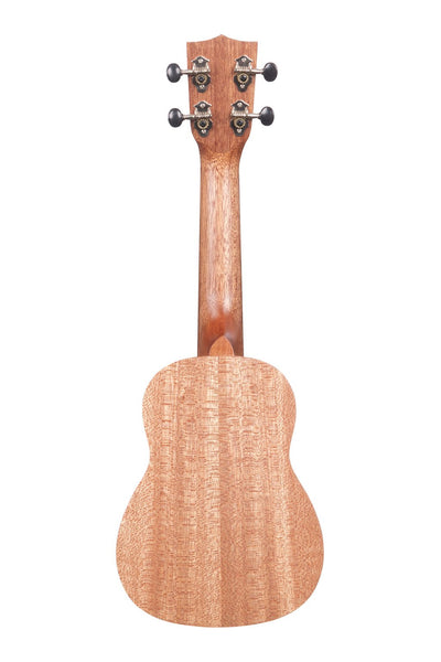 Kala KA-20S Burled Meranti Soprano Ukulele - Natural