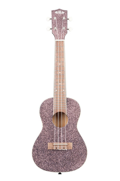 Kala Sparkle Concert Ukulele - Pink Champagne Sparkle