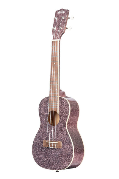Kala Sparkle Concert Ukulele - Pink Champagne Sparkle