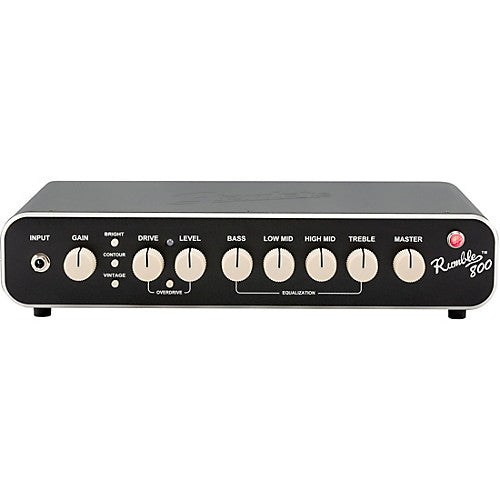 Fender Rumble 800 HD Bass Amplifier Head - Black