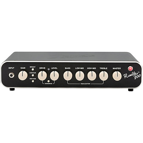 Fender Rumble 800 HD Bass Amplifier Head - Black