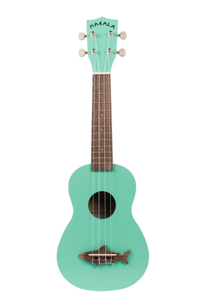 Kala Makala Shark Soprano Ukulele - Surf Green