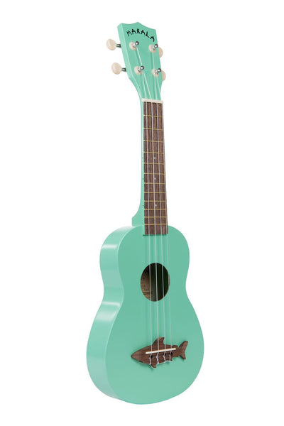 Kala Makala Shark Soprano Ukulele - Surf Green