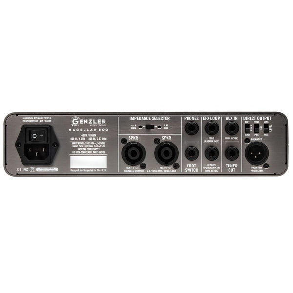 Genzler MG800 Magellan 800 Bass Amplifier Head