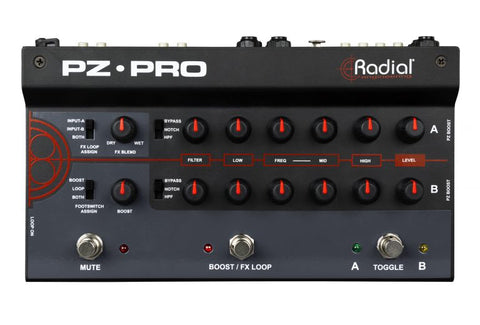 Radial Engineering PZ-PRO 2 Channel Acoustic Preamp