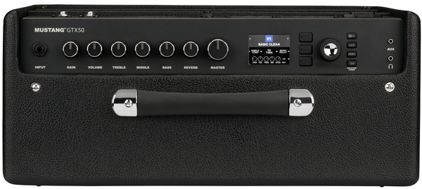 Fender Mustang GTX50 Combo Guitar Amplifier - Black