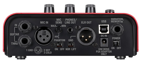 Boss VE-2 Vocal Harmonist Multi-Effects Pedal