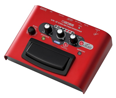 Boss VE-2 Vocal Harmonist Multi-Effects Pedal