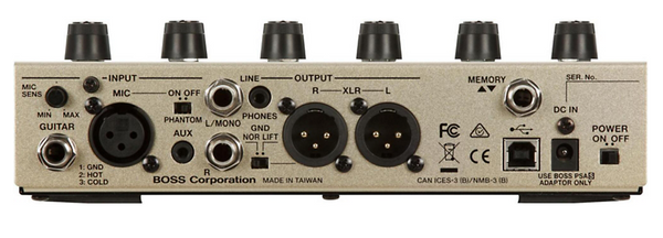 Boss VE-8 Acoustic Singer Effect