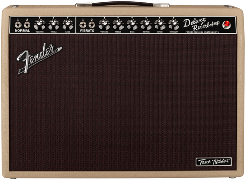 Fender Tone Master Deluxe Reverb Guitar Amplifier - Blonde