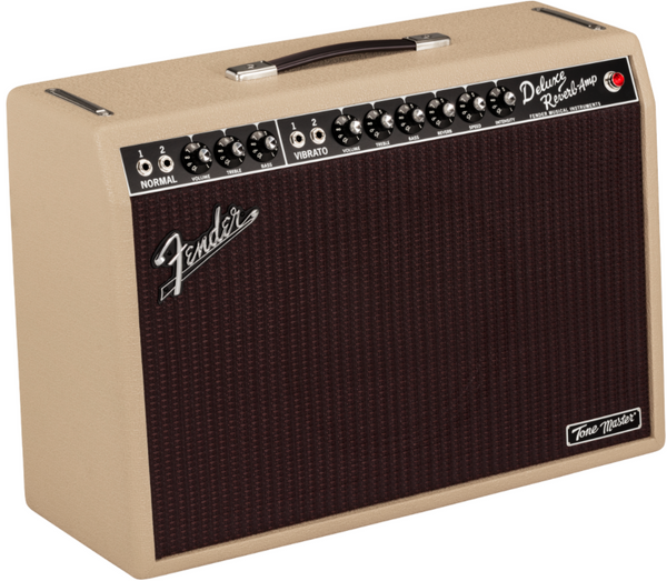 Fender Tone Master Deluxe Reverb Guitar Amplifier - Blonde