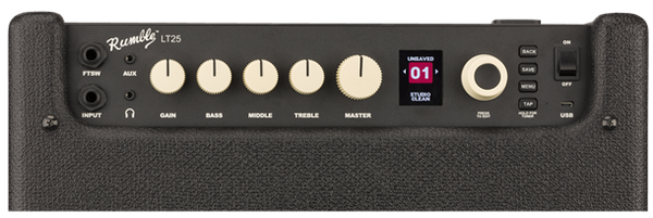 Fender Rumble LT25 Bass Combo Amplifier - Black