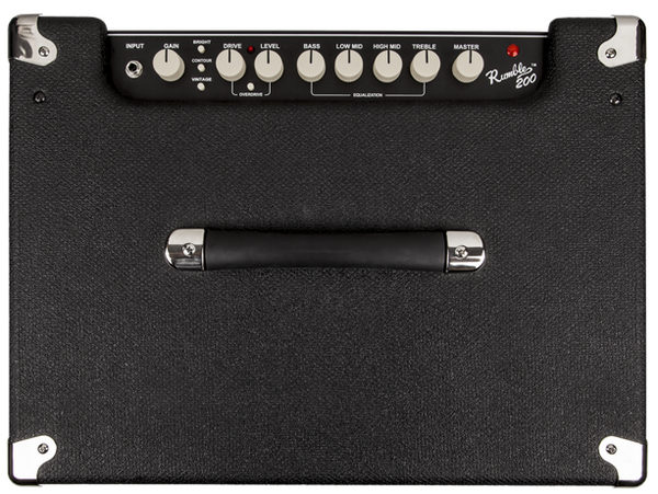 Fender Rumble 200 (V3) Bass Amplifier - Black/Silver