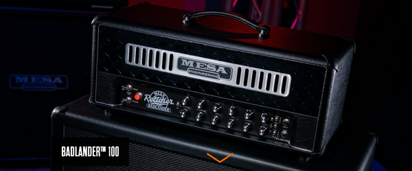 Mesa Boogie Badlander 100-watt Tube Guitar Amplifier Head - Black