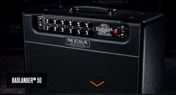 Mesa Boogie Badlander 50 1X12 Combo Guitar Amplifier- Black
