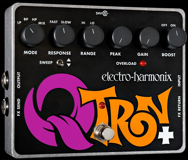 Electro-Harmonix QTron+ Envelope Filter Effects Pedal