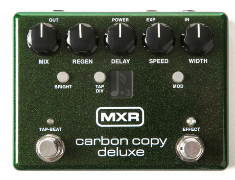 MXR M292 Carbon Copy Deluxe Analog Delay Effects Pedal