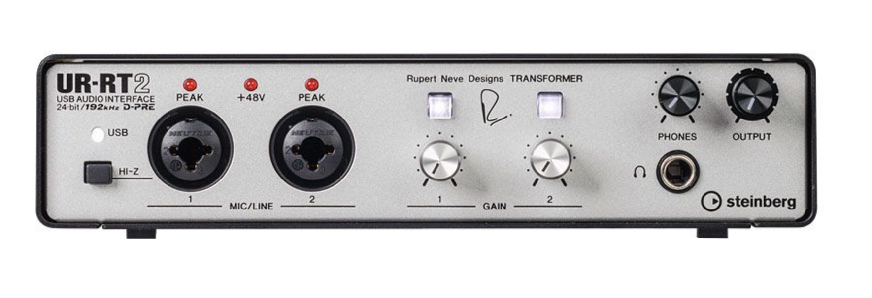 Steinberg UR-RT2 USB Audio Interface W/ 2 Rupert Neve Transformer Steinberg UR-RT2 USB Audio Interface W/ 2 Rupert Neve Transformer