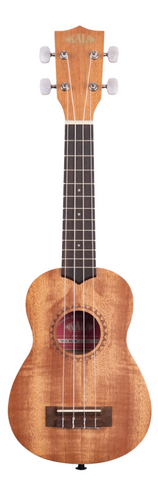 Kala Satin Mahogany Soprano Ukulele - Mahogany