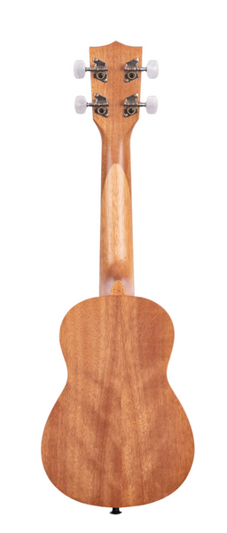 Kala Satin Mahogany Soprano Ukulele - Mahogany