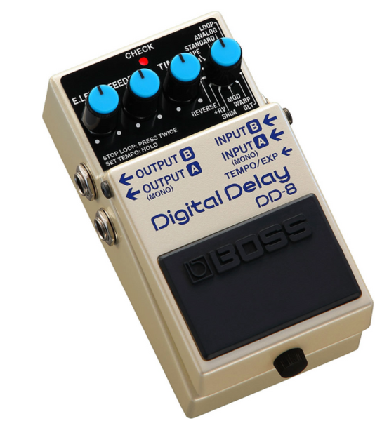 Boss DD-8 Digital Delay Effects Pedal