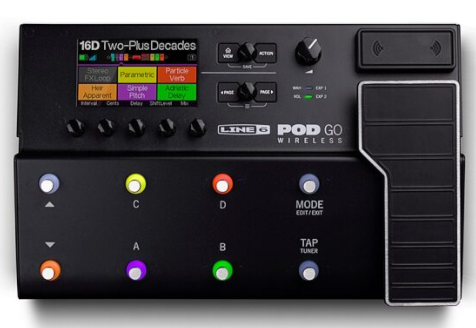 Line 6 POD Go Wireless Guitar Multi-Effects Processor