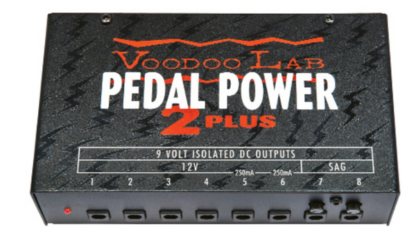 Voodoo Lab Pedal Power 2 Plus Pedalboard Power Supply