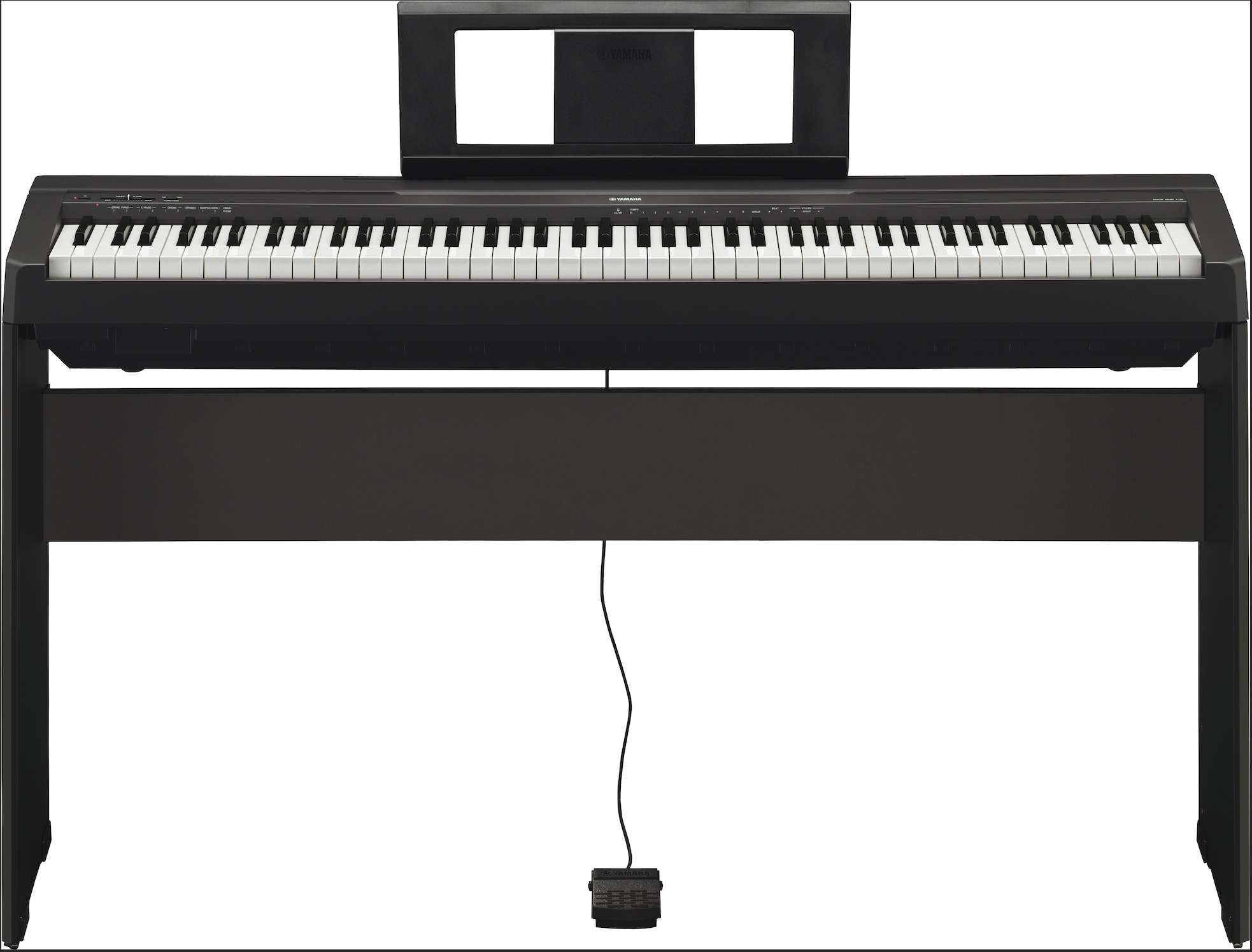 Yamaha P45B 88-Key Portable Digital Piano - Black - Huber Breese Music Yamaha P45B 88-Key Portable Digital Piano - Black - Huber Breese Music