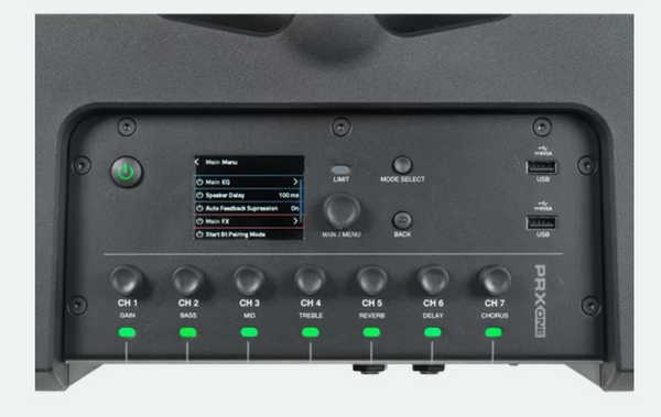 JBL PRX ONE Powered Column PA Speaker - Black