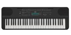 Yamaha PSR-E360 61-Key Portable Keyboard - Black - Huber