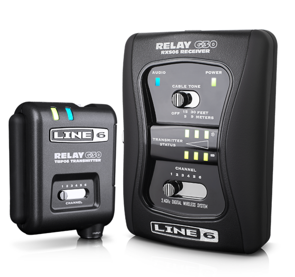 LINE6 relay G30 ギター/ベースワイヤレスシステム Line 6 G30 Relay Wireless System - Huber Breese Music