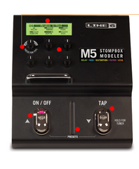 Line 6 M5 Stompbox Modeler - Huber Breese Music