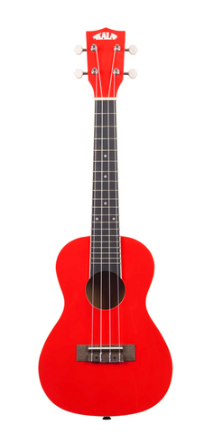 Kala Candy Shoppe Concert Ukuleles - Candy Apple Red
