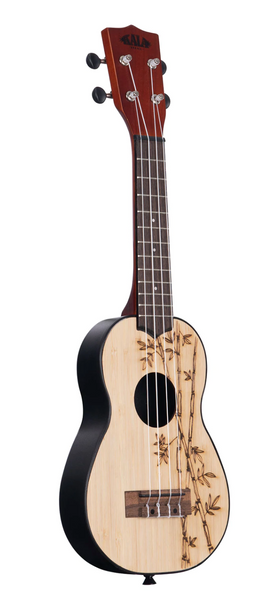 Kala Ukadelic Soprano Ukulele - Bamboo Top