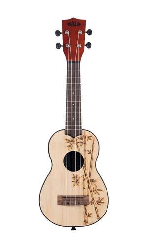 Kala Ukadelic Soprano Ukulele - Bamboo Top