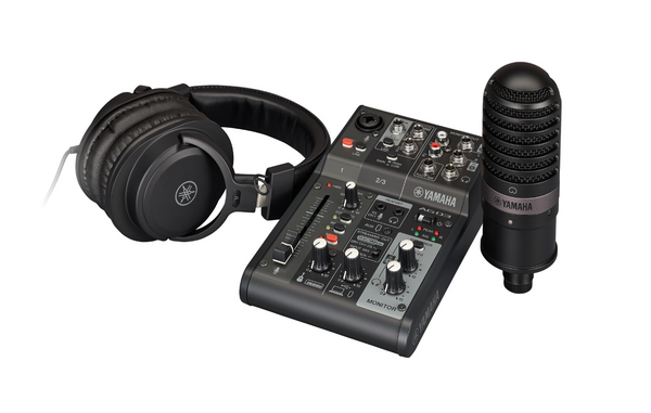 Yamaha AG03MK2 Live Streaming Pack - Black