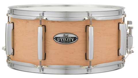 Pearl Modern Utility 6.5x14" Snare Drum - Matte Natural